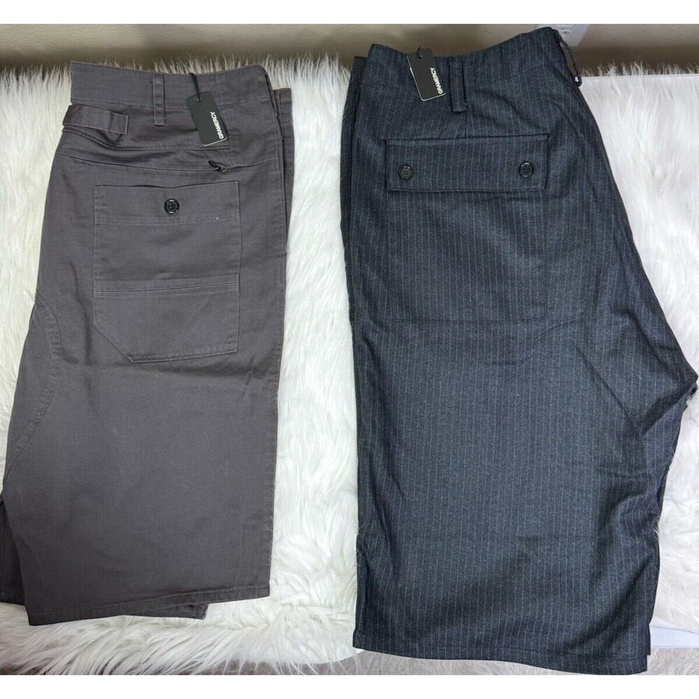 2 Pairs Gramercy Men’s Shorts 2 Different Styles New Size 36